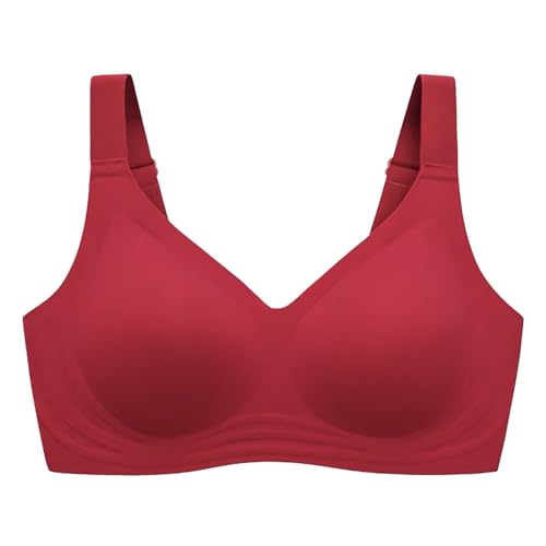 Soutien-gorge froncé sans coutures anti-irritation à boucle avant