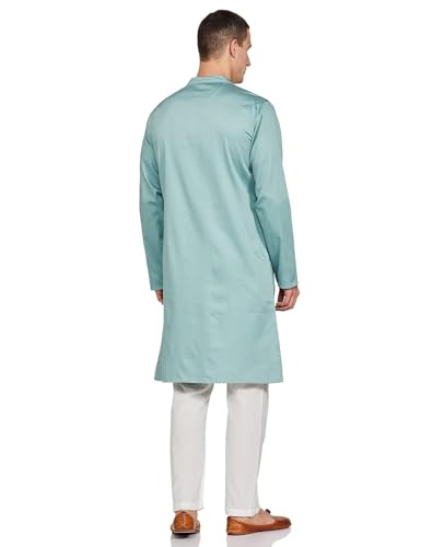 Image of Amazon Brand - Symbol Men's Cotton Regular Fit Long Kurta