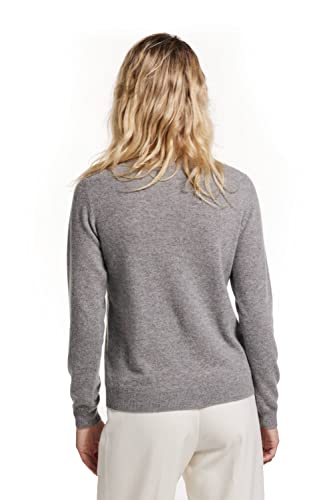 Image of EURKEA Women's Crewneck 100% Cashmere Sweater, Cozy Pullover Winter Top for Women, Gift Ready