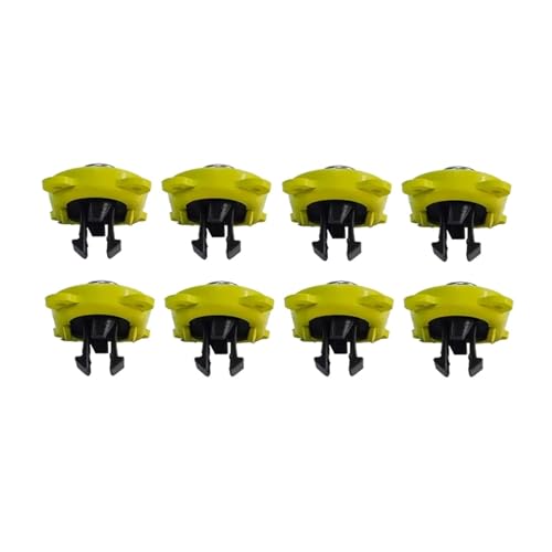 Replacement Seat Fastener Clip and Housing Nut Compatible with Sea-Doo, Fits Part Number 291004813, Watercraft Seat Mounting Hardware(4 Pairs)