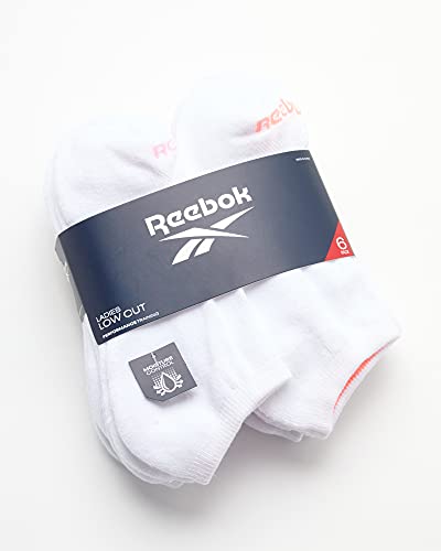 Reebok Womens Athletic Socks - Performance Cushioned Low Cut Socks (6 Pack)2