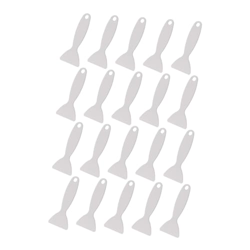 TOYANDONA 20 Piezas Pala Descongeladora Pequeñas Cucharadas Para Frigorífico Congelador Negro Frigoríficos-congeladores Refrigerador Raspador De Hielo Para Congelador Páginas