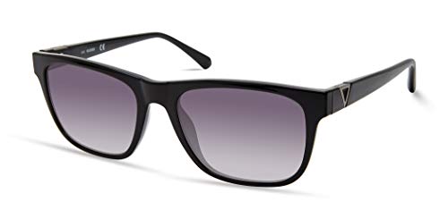 GUESS Men's Classic Sleek Square Sunglasses