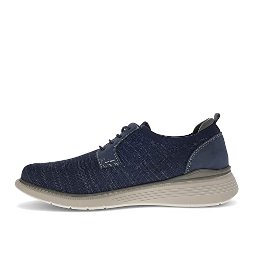 Image of DOCKERS Mens Andover Casual Oxford Shoe, Navy /Grey, 8.5 M
