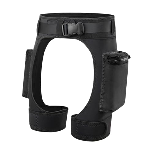 kowaku Wetsuit Shorts Neoprene with Pockets for Men Adjustable Waist Band Wetsuit Pants Diving Shorts for Kayaking Swimming Canoeing