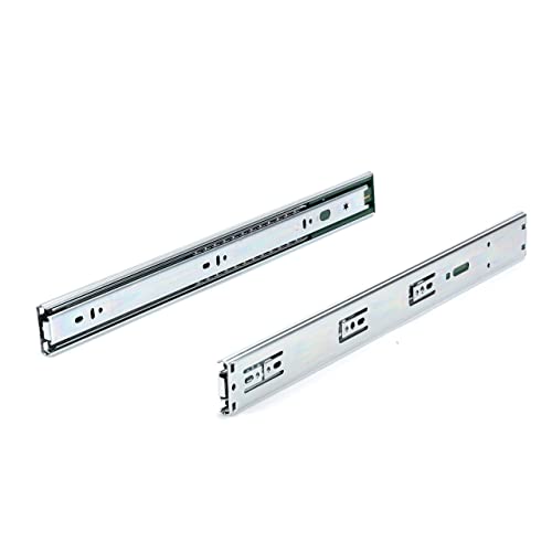 MOOIMAKEN Vollauszug Schubladenschienen VKB-4530-SC- Soft-Close - verzinkter Stahl - Kugelführung - Belastbar bis 30 kg (1 Paar - Länge: 450 mm) Cover