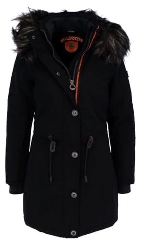 Wellensteyn Kurzmantel WOLS-878-SW, schwarz, schwarz(schwarz), Gr. XXL