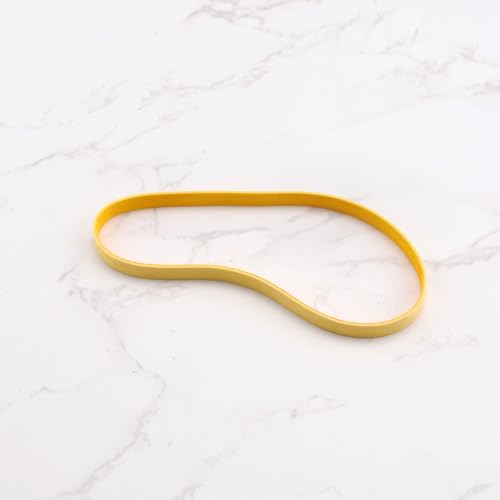 EMSea 1 Stück Hobel-Antriebsriemen 05012111 Gelber Flachriemen 8 Mm X 340 Mm Kompatibel mit Scheppach HMO/HM2/HMS 260/HMS 2600/HMS 3200/HMC 2600/HMC 3200/HMT 260