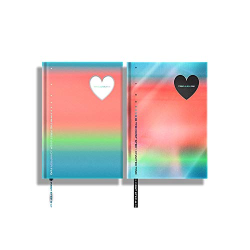 TREASURE Single Album Vol.2 [THE FIRST STEP : CHAPTER TWO] Set (Black/White Ver.) (Incl Pre-order Benefits : Find Treasure Scratch Card, Random Photocard, Folded Poster, Double sided Poster (Folded))