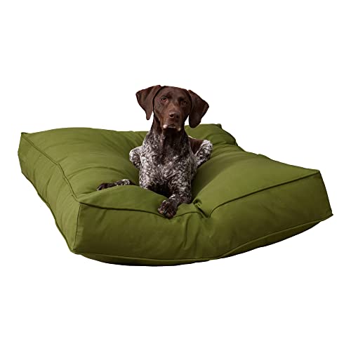 Casey Large (48 x 36 in.) Hunter Rectangle Indoor/Outdoor Pillow Style Dog Bed
