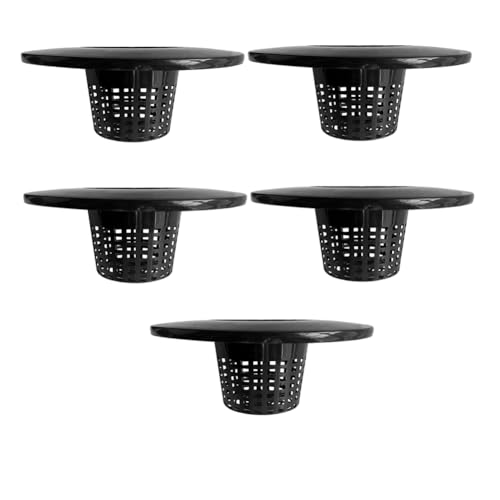 Pots nettes hydroponique DWC avec panier de a levres large 5 gallons - 2