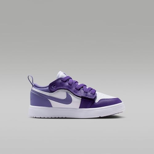Jordan 1 Low Alt Little Kids' Shoes (Court Purple/White/Dusty Amethyst)3