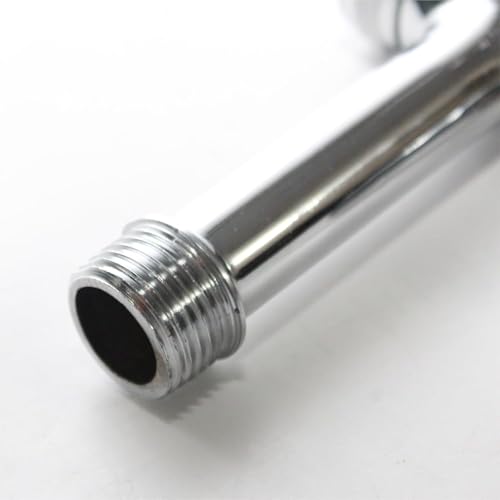 Image of New Ware Handheld Jet Shower Health Faucet | ABS Bidet Spray for Bathroom & Toilet | Silver Chrome Finish