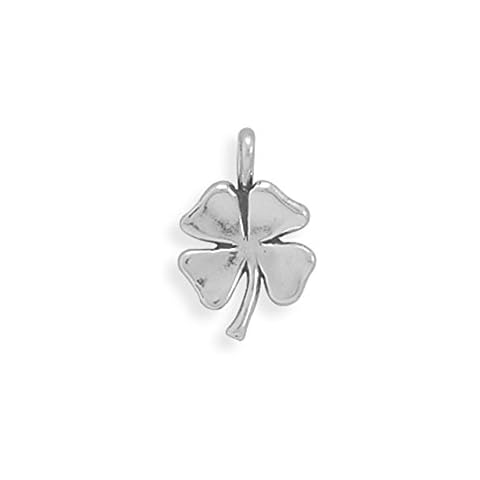 AzureBella Jewelry 4 Leaf Clover Shamrock Charm Sterling Silver, Made in The USA Cover
