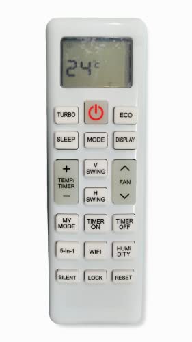 Image of Ehop Compatible Remote Control for Lloyd AC with WiFi Function (Please Match Your Old Remote with Given Image, Old Remote Must Be Same)