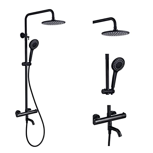 LFGUD 3-Function Thermostatic Outdoor Shower