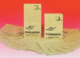 5 x Ludwig Bähr Elefantenhaut Briefumschläge C6 VE=10 Stück chamois