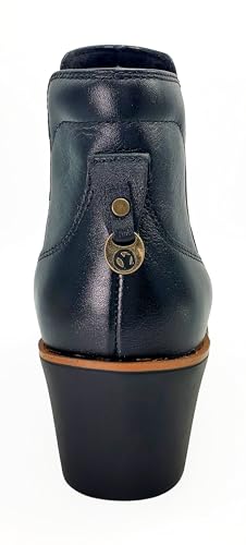 Revere Galway Women's Wedge Booties – Premium Leather with Elastic Gussets and Removable Footbed for All-Season Comfort and Style2