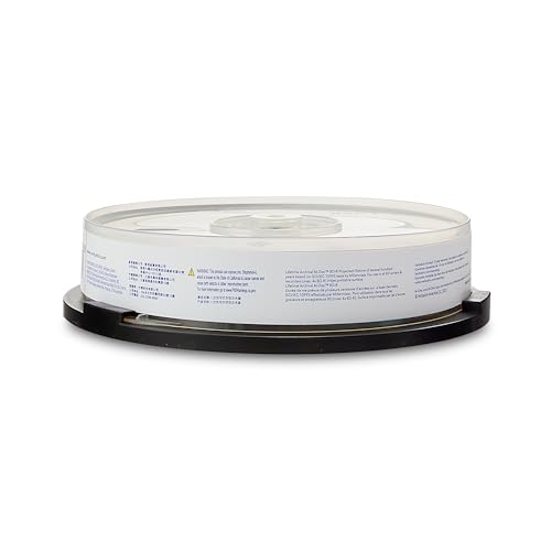 Image of Verbatim M DISC BD-R 25GB 4X Lifetime Archival White Inkjet Hub Printable Blank Blu-Ray Recordable Media - 10pk Spindle