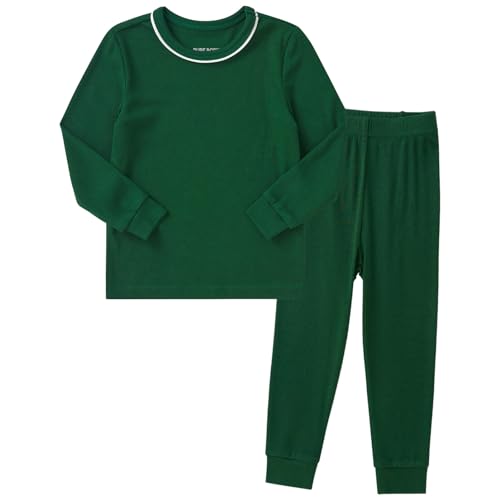 Image of pureborn Baby Pajamas Set Toddler Snug Fit Cotton Sleepwear 2pcs 12M-7Y