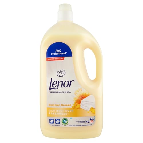 Lenor - Suavizante de Telas Summer Fresh Professional Linen Care - 4 litros - 200 Lavados