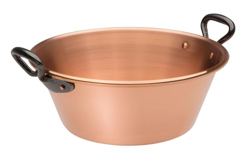 BAUMALU 207014 Jam Pan Smooth Surface with Iron Handles, Diameter-26Cm, Mult-Color