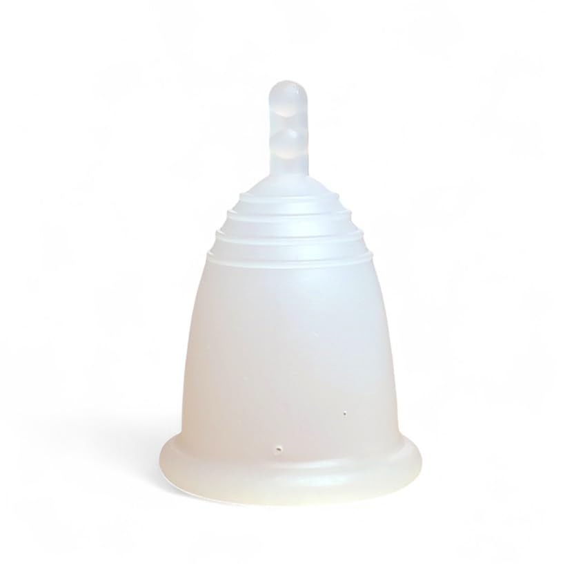Image of Most Customizable Menstrual Cup with Stem Handle | MeLuna Me Luna | Comfortable Period Cup Reusable Cup | Tampon Pad Alternative for All Body Types | Classic