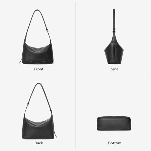 Image of BOSTANTEN Crossbody Purse for Women Small Shoulder Bag | Soft Suede or Vegan Leather, Compact yet Roomy, Versatile Adjustable Strap, Lightweight Everyday Design
