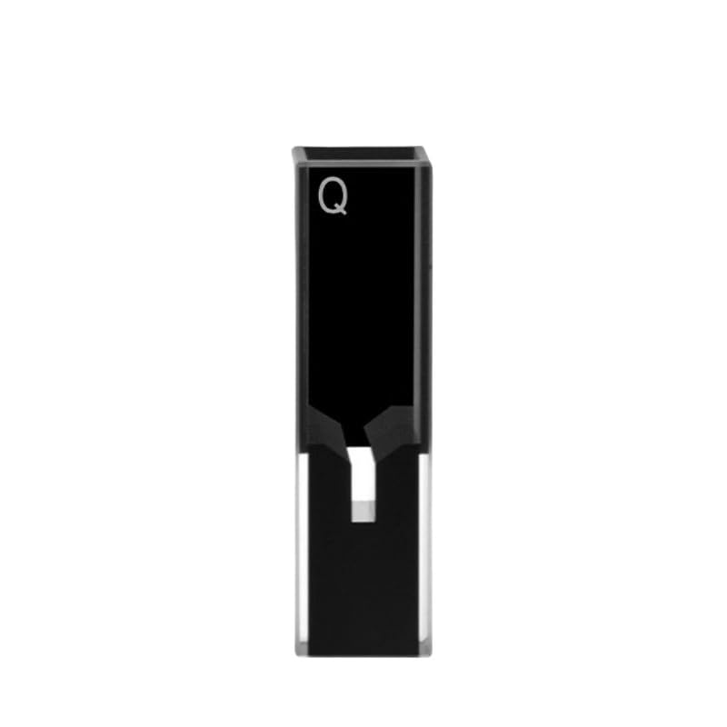 Ultra-Mikro-Quarz-Küvette Schwarze Quarz-Küvette 50ul 100ul 200ul Durch UV-Zwei-Pass-Licht(15mm 200ul)