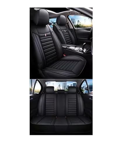 Housses de siege pour Toyota Auris et Avensis protection complete 5 places noire