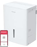 Frigidaire Gallery 2-in-1 35-Pint Dehumidifier with Wi-Fi, Energy Star Certification & Air Quality Monitoring for Small/Medium/Large Rooms & Basements, Custom Humidity Control, Auto Shut Off, White