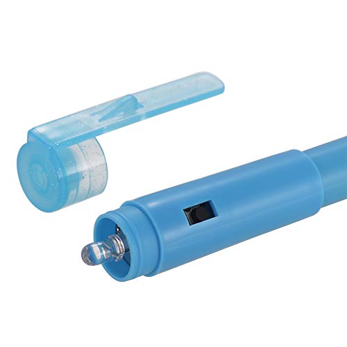 Henniu Caneta detectora de dinheiro falso luz uv multifuncional mini caneta testador de notas de moe