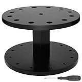 Soporte para dardos, soporte para dardos de madera para estante de escritorio, ofrece espacio para 12 dardos montados de acero con punta suave, estante de presentación, organizador de almacenamiento