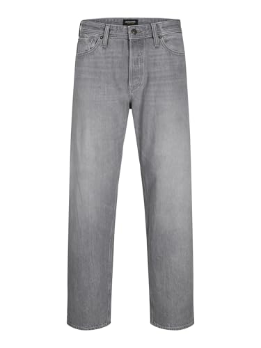 Jean gris denim Jack & Jones Jjieddie Jjioriginal 30W x 30L pour homme