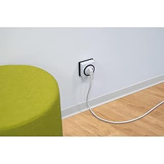 UNITEC Timer giornaliero meccanico per interni IP20 attraente forma quadrata analogica bianca 15 minuti di distanza regolabile