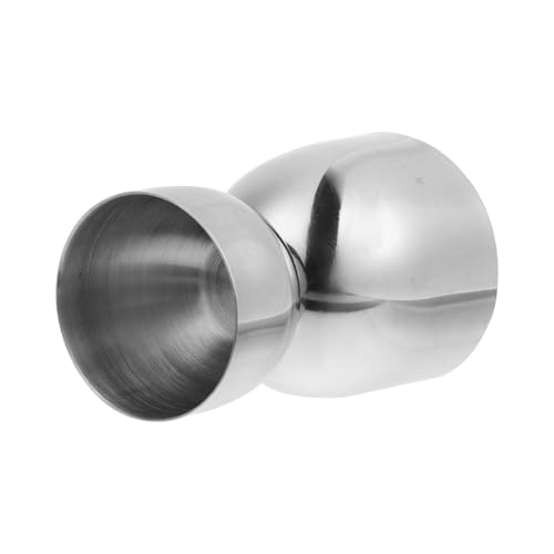SOLUSTRE Measuring Cup Beaker Shots Cups Bartending Jiggers Measure Cup Bar Jigger Stainless Measuring Jigger Measuring Shot Cup Bartender Tool Bell Jigger Stainless Steel Silver