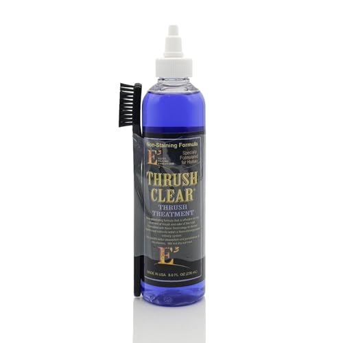 E3 Thrush Clear Treatment - 8 oz - Powerful Solution for Equine Hoof Thrush - Promotes Healthy Hoof Recovery - Prevents Future Infections - Safe for Regular Use - image 8