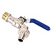 Phefop Elleboog IBC Adapter Brass Quick Connector for Changing the Water Outlet Switch, Suitable for IBC and Chemical Barrels, ABS Screw Thread Connection for, Sanitary Tools (Two barrels of series)