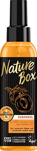 Preisvergleich Produktbild Nature Box Body Oil Aprikosen-Öl, 3er Pack (3 x 150 ml)