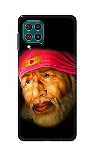 Image of PRINTFIDAA Sai Baba Lord Shiridi Great God Hinduism Religious Hard Back Cover for Samsung Galaxy F62 / M62 Back Cover -(P6) KAT1002
