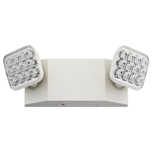 Lithonia Lighting EU2C M6 LED Emergency Light, Remote Enabled, Generation 3, T20 Compliant