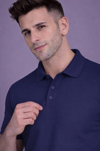 Image of Men Regular fit Polo Neck T Shirt||Casual Wear ||Half Sleeve Tshirt for Men