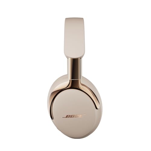Image of Bose QuietComfort Ultra Bluetooth Headphones (2nd Gen), Wireless Headphones with Spatial Audio, Over Ear Noise Cancelling with Mic, Up to 30 Hours of Play time, Driftwood Sand - Limited Edition
