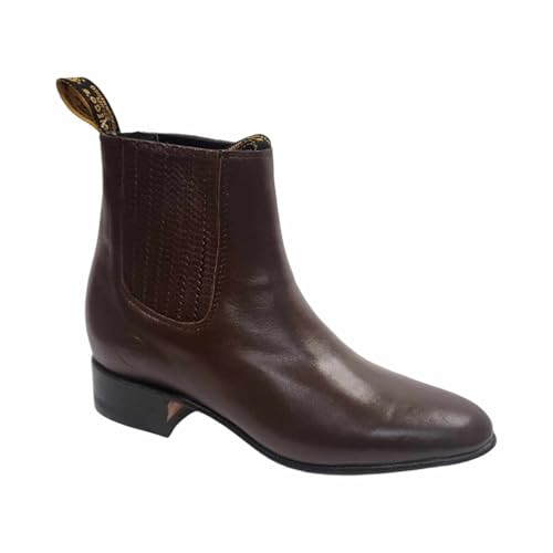 Charro Ankle Boots Genuine Napa Leather Botin Charro Tradicional Mexicano3