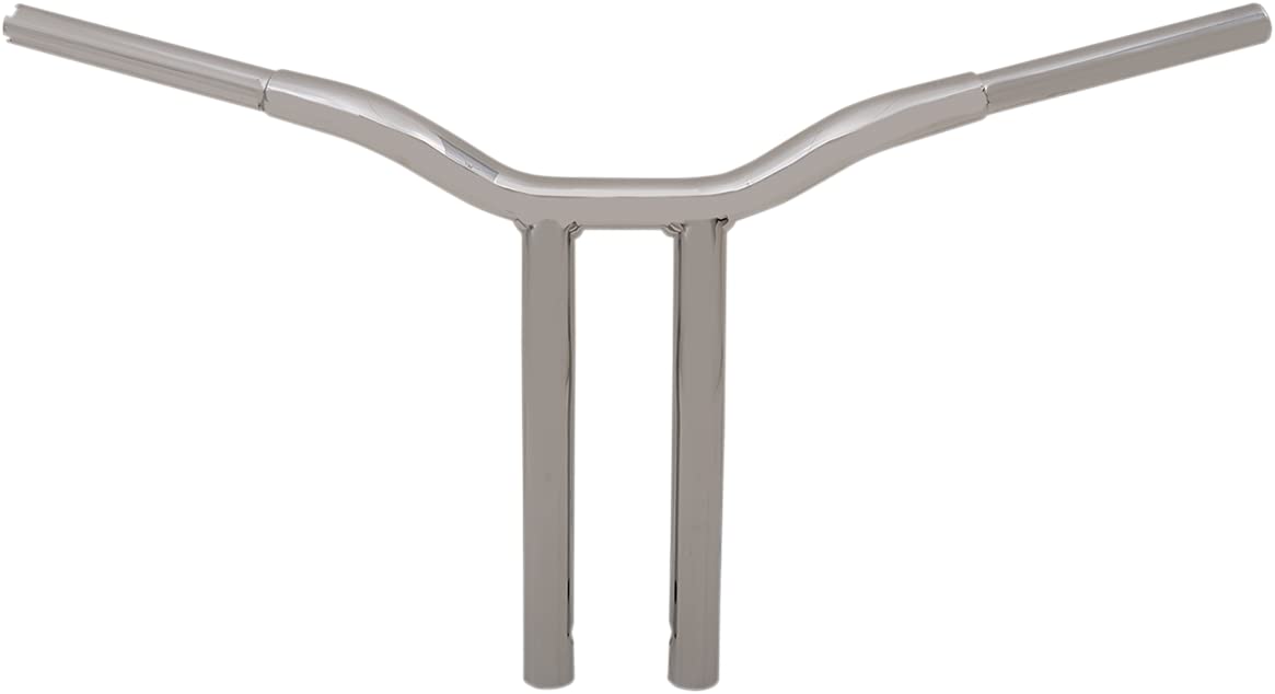 LA Choppers LA-7338-14 1-1/4in. Pullback Risers for Welded Kage Fighter T-Bars - Chrome