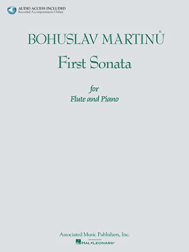 Bohuslav Martinu - First Sonata for Flute and Piano: With Recordings of Piano Accompaniments