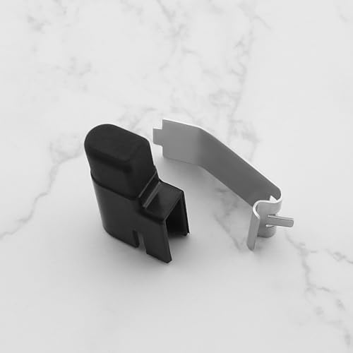 The Lord of the Tools 2-teiliges Auto Tankklappen Reparaturset 7H0809948 7H0809932 Kompatibel mit VW T5 T5.1 T6 Transporter Kraftstoff Tankanschluss Stoßdämpfer und Kraftstofffang Federclip