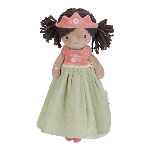 LITTLE DUTCH Muñeca de tela suave y de peluche - Muñeca princesa Evi - 35 cm de altura - para niñas a partir de 12 meses