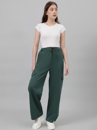 Image of KOTTY Women's Running Track Pants|Stretchy Lightweight Joggers with Side Pockets|Perfect for Exercise,Sports