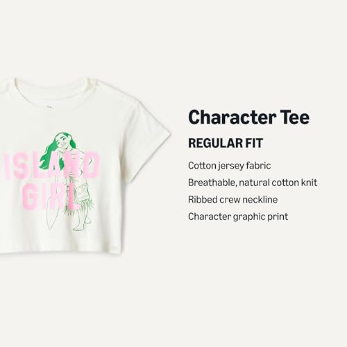 Image of Amazon Essentials Girls and Toddlers' Short-Sleeve T-Shirts